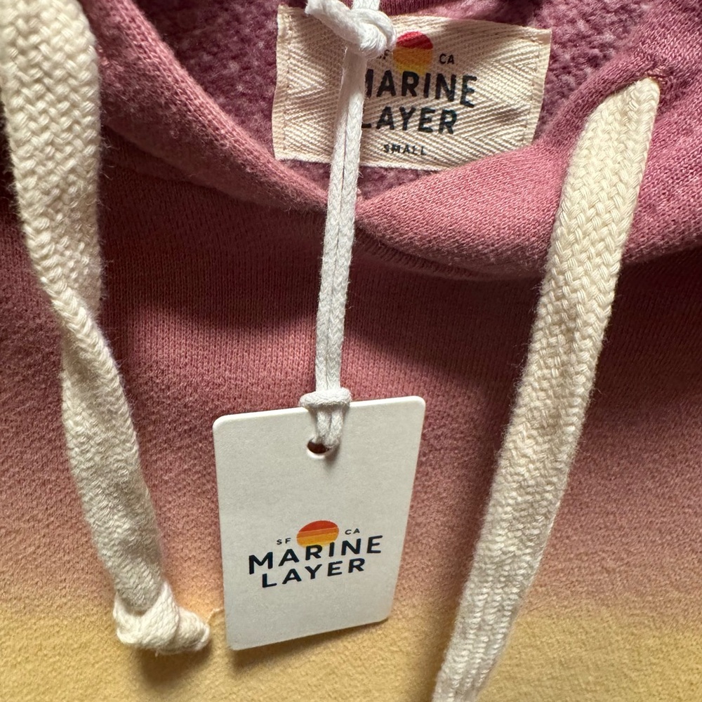Brand New women Marine Layer sweatshirt  size small🌻🌈🌲 - Picture 5 of 9